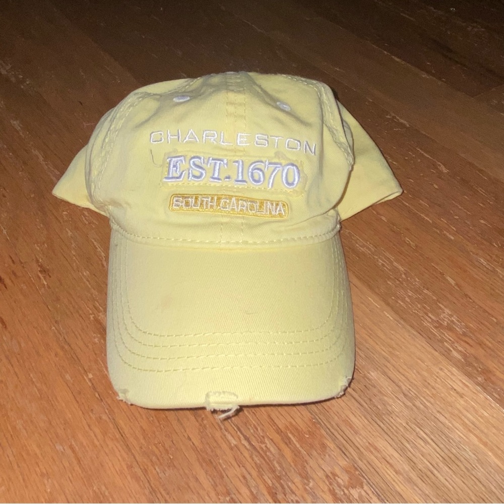Charleston SC distressed Baseball Cap